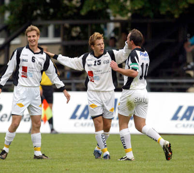 Tobias Hysén, Häcken, gratuleras