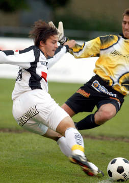 Målkungen Keijo Huusko, BK Häcken i aktion