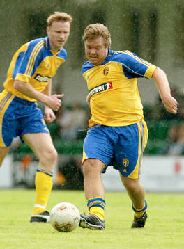 Tomas Brolin och Kennet Andersson