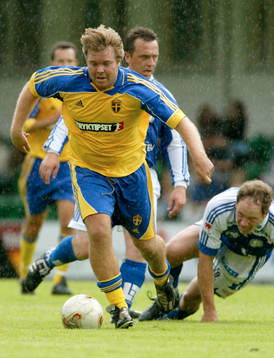 Fotboll, uppvisningsmatch, Gif Sundsvall 87-89 - Sveriges