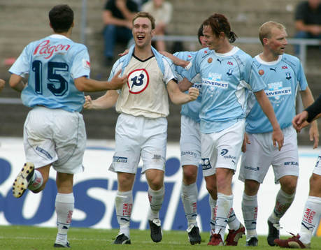 Niklas Skoog, Malmö FF, jublar, jubel