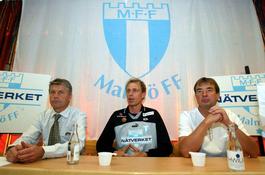 Fr. v Hasse Borg,  Mattias Asper, ny målvakt i Malmö FF