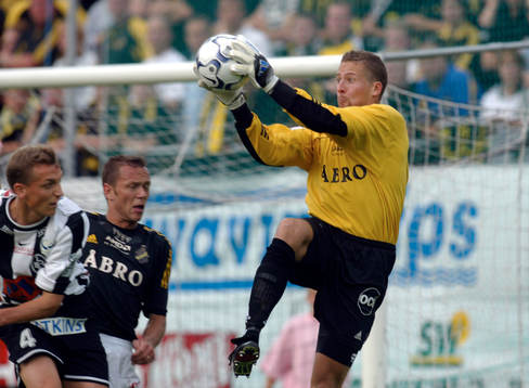 Landskrona BoIS -AIK: Daniel Andersson, målvakt, AIK och