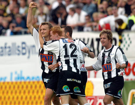 Magnus Torvaldson, Landskrona BoIS, gör sitt första