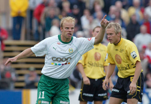 Andreas Hermansson, Hammarby, jublar (jubel)