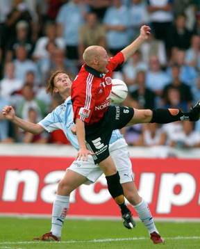 Fotboll, Allsvenskan,  Malmö - Sundsvall, Andreas