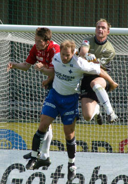 Örgryte - Norrköping. Dick Last, målvakt, Örgryte