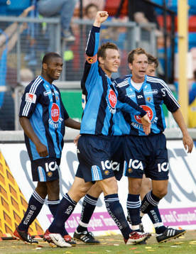 Djurgården jublar, jubel