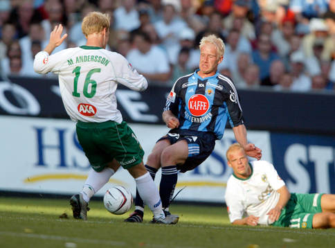 Mikael Andersson, Hammarby och Patrik Eriksson Ohlsson,