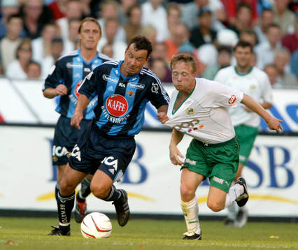 Stefan Rehn, Djurgården och Fredrik Winsnes, Hammarby.
