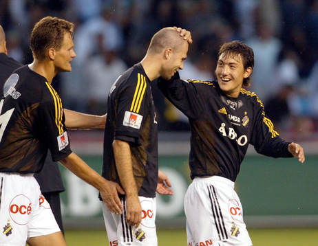 Gary Sundgren, Teddy Lucic och Stefan Ishizaki, AIK