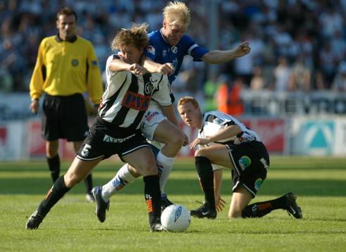 Jesper Ljung, Landskrona och Petter Hansson, Halmstad