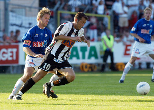 Daniel Milovanovic, Landskrona och Tommy Jönsson, Halmstad
