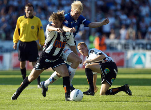 Jesper Ljung, Landskrona och Petter Hansson, Halmstad