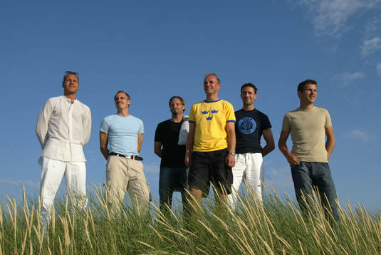 Fr.v.Marcus Lantz, Magnus Arvidsson, Joakim Persson, Peter