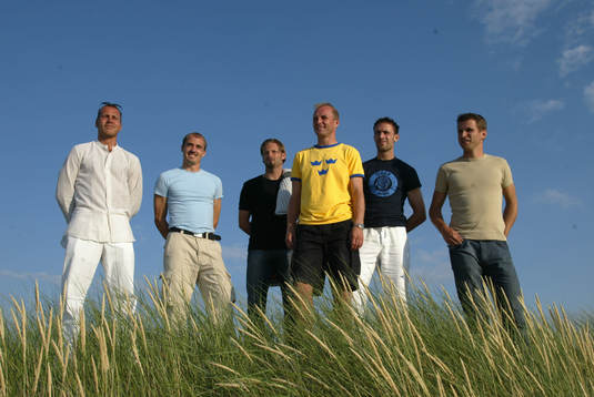 Fr.v.Marcus Lantz, Magnus Arvidsson, Joakim Persson, Peter