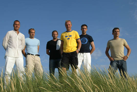 Fr.v.Marcus Lantz, Magnus Arvidsson, Joakim Persson, Peter