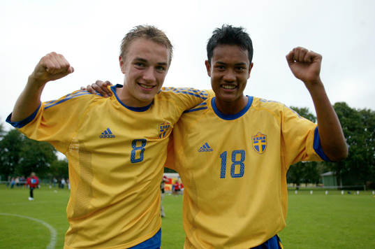 Petter Andersson och Dough Thach,  Sverige