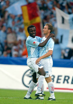 Peter Ijeh, Malmö FF, gjorde ett äkta hattrick och