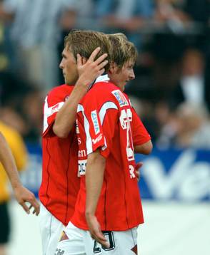 Patrik Elmander och Patrik Rosengren, Kalmar tackar