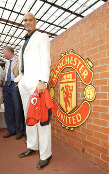 Rio Ferdinand och Sir Alex Ferguson