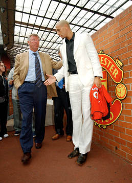 Rio Ferdinand och Sir Alex Ferguson