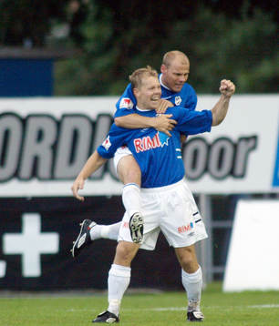 Magnus Svensson (Magnus Turbo Svensson) och målskytten
