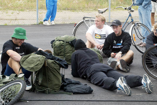 Rögle cyklar från Ängelholm till Kivik