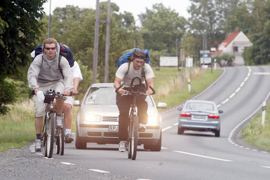Rögle cyklar från Ängelholm till Kivik