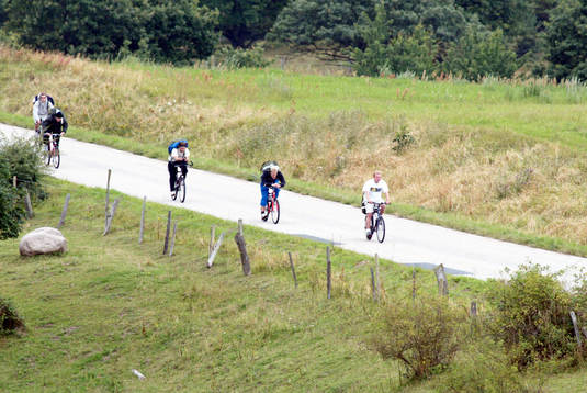 Rögle cyklar från Ängelholm till Kivik