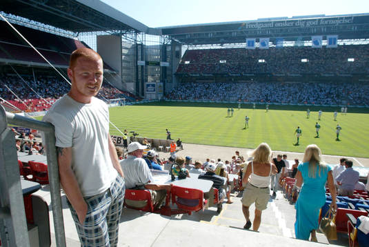 Jörgen Pettersson på Idrottsparken, där han såg FC