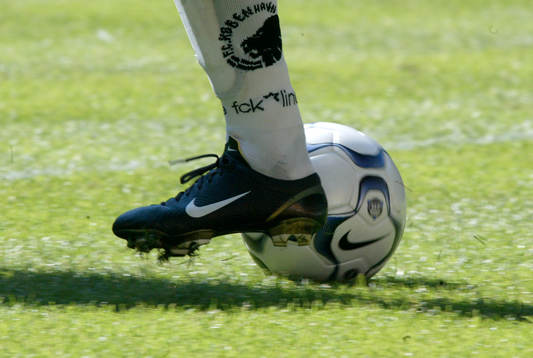 Fot, boll. Nike