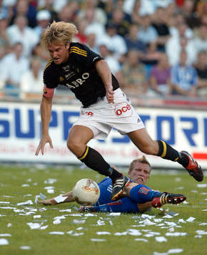 Andreas Andersson, AIK och Fredrik Risp, Göteborg