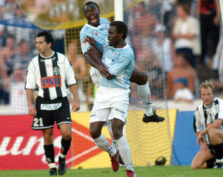 Joseph Elanga och Peter Ijeh, Malmö jublar, jubel