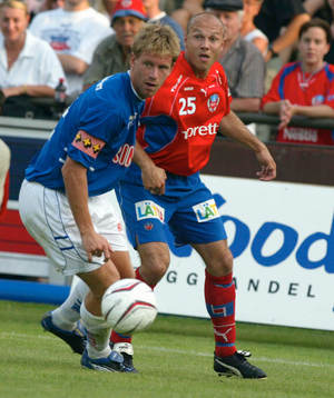 Tommy Jönsson, Halmstad och Tommi Grönlund, Helsingborg