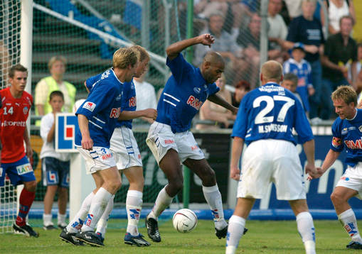 Pascal Simpson, Halmstad i huvudrollen när Halmstad