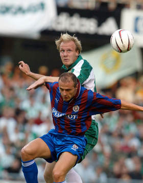 Mikael Andersson, Hammarby i en luftduell