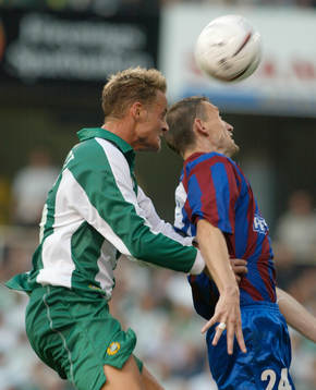 Peter Markstedt, Hammarby i en luftduell