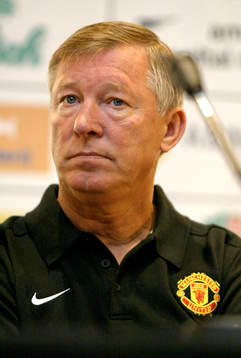 Alex Ferguson, tränare Manchester United