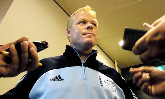 Ronald Koeman, tränare Ajax