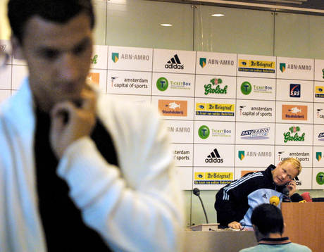 Ronald Koeman, tränare Ajax och Zlatan Ibrahimovic