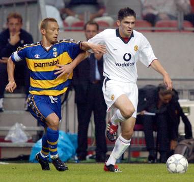 Fotboll, Amsterdam Tournament, Manchester United - Parma