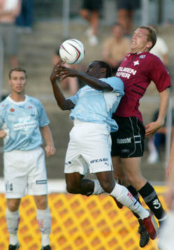 Peter Ijeh och Mikael Blomberg