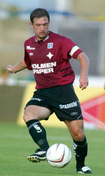 Mikael Blomberg, Norköping. Bredsida. Passning