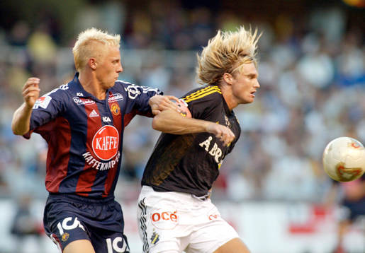 Andreas Andersson, AIK och Richard Henriksson, Djurgården