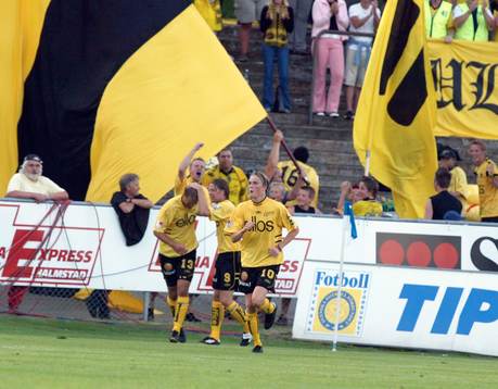 Hasse Berggren, Elfsborg. Jubel