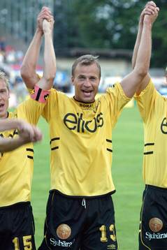Hasse Berggren, Elfsborg. Jubel