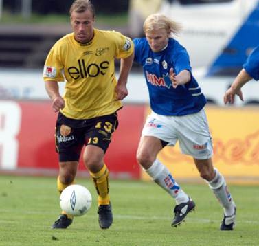 Per Johansson, Halmstad och Hasse Berggren, Elfsborg