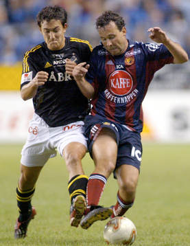 Stefan Ishizaki, AIK och Stefan Rehn, Djurgården