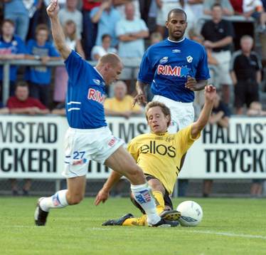 Magnus"Turbo"Svensson, Halmstad och Andreas Nicklasson,